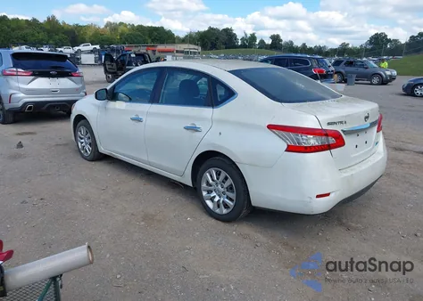 2014 Nissan Sentra Sv z USA, uszkodzony, nr VIN 3N1AB7AP4EL665371